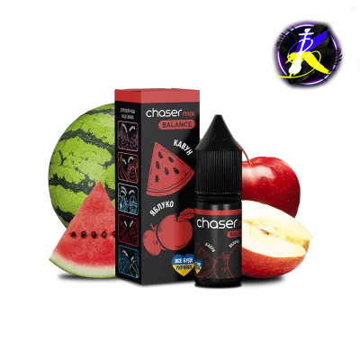 Рідина Chaser Mix Watermelon Apple (Кавун Яблуко, 50 мг, 10 мл) 20819 - фото інтернет-магазина Кальянер