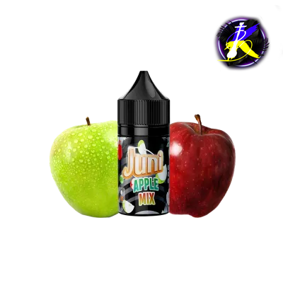 Рідина Juni Silver Ice Apple Mix (Яблучний Мікс, 50 ​​мг, 30 мл) 20347 - фото інтернет-магазина Кальянер