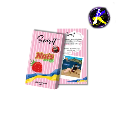 Тютюн Spirit Bro Nuts Strawberry (Полуничний Натс, 40 г)   20296 - фото інтернет-магазина Кальянер