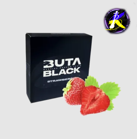 Тютюн Buta Black Strawberry (Полуниця, 100 г) 9959 - фото інтернет-магазина Кальянер