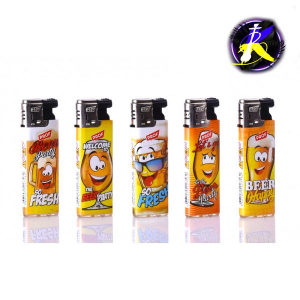 Зажигалка Prof Lighters with Beer logo's 66979 - фото интернет-магазина Кальянер