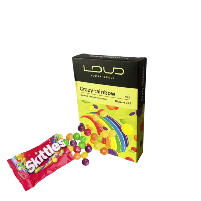 Тютюн Loud Crazy rainbow (Крейзі Рейнбоу, 40 г)   20762 - фото інтернет-магазина Кальянер