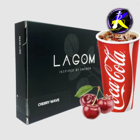 Тютюн Lagom Main Cherry Wave (Кола Вишня, 200 г) 22551 - фото інтернет-магазина Кальянер