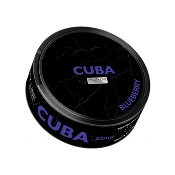 Снюс Cuba Blueberry 34575 - фото інтернет-магазина Кальянер