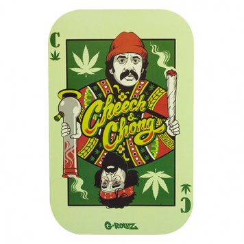 Підніс G-ROLLZ | Cheech & Chong(TM) 'Playing Cards' Magnet 27.5x17.5 cm 899568 - фото інтернет-магазина Кальянер