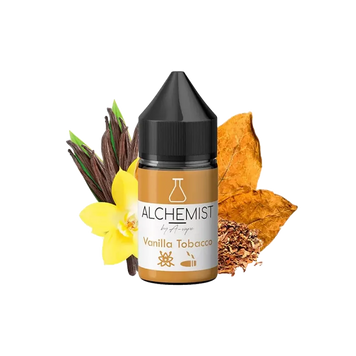 Рідина Alchemist Salt Vanilla Tobacco (Тютюн Ваніль, 35 мг, 30 мл) 21875 - фото інтернет-магазина Кальянер