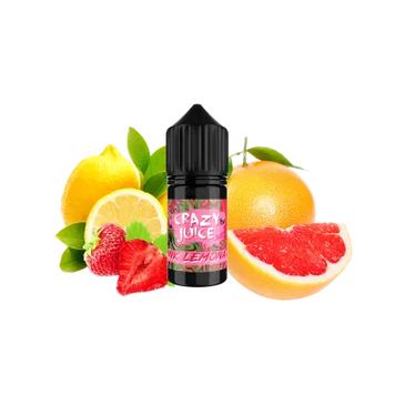 Рідина Crazy Juice Salt Pink Lemonade (Рожевий лимонад, 50 мг, 30 мл) 20394 - фото інтернет-магазина Кальянер