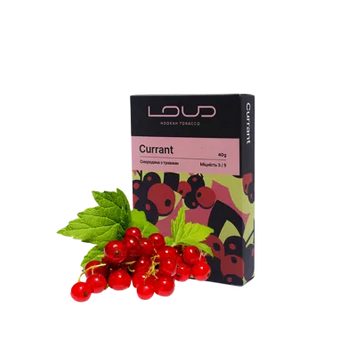 Табак Loud Currant (Смородина, 40 г)   8302 - фото интернет-магазина Кальянер