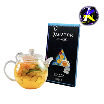 Кальянна чайна суміш Bagator Hookah Tea Citrus Tea (Цитрусовий Чай, 50 г)   20263 - фото інтернет-магазина Кальянер