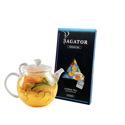 Кальянная чайная смесь Bagator Hookah Tea Citrus Tea (Цитрусовый Чай, 50 г)   20263 - фото интернет-магазина Кальянер