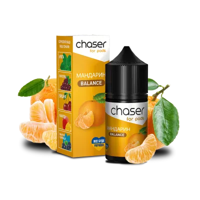 Рідина Chaser Tangerine Balance (Мандарин, 50 мг, 30 мл) 67865 - фото інтернет-магазина Кальянер