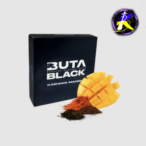 Тютюн Buta Black Kashmir mango (Кашмір манго, 100 г) 19342 - фото інтернет-магазина Кальянер