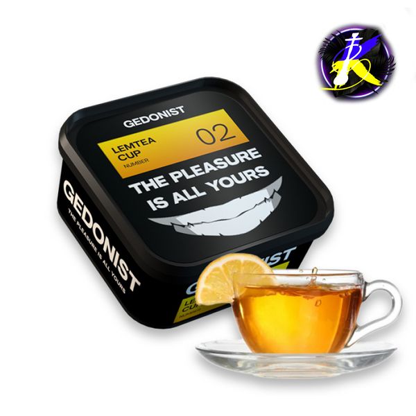 Табак Gedonist LemTea cup (Лимон Чай, 200 г) 21945 - фото интернет-магазина Кальянер