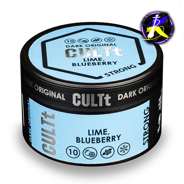 Тютюн CULTt DS10 Lime Blueberry 100 г DS10 - фото інтернет-магазина Кальянер
