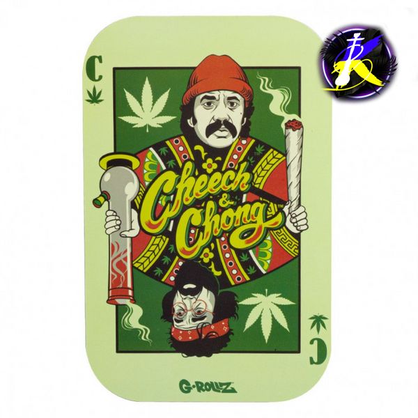 Підніс G-ROLLZ | Cheech & Chong(TM) 'Playing Cards' Magnet 27.5x17.5 cm 899568 - фото інтернет-магазина Кальянер