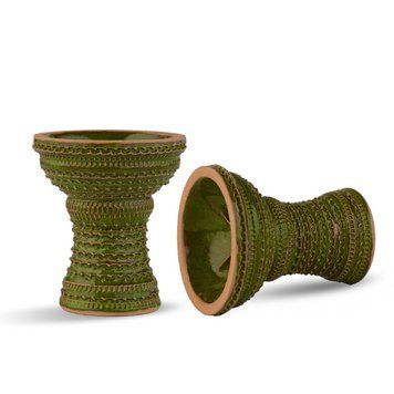 Чаша Gusto Bowls Classic Turkish 2.0 NEW Green 212345 - фото інтернет-магазина Кальянер