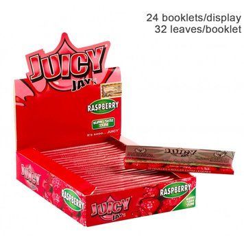 Бумага для самокруток King Size Juicy Jays Raspberry 83568 - фото интернет-магазина Кальянер