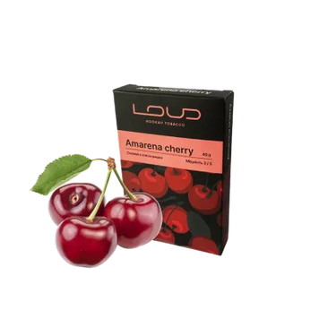 Тютюн Loud Amarena cherry (Амарена Черрі, 40 г)   20768 - фото інтернет-магазина Кальянер