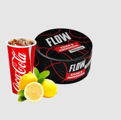 Тютюн Flow Кола з лимоном (100 г) 22741 - фото інтернет-магазина Кальянер