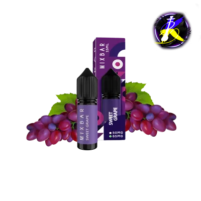 Рідина Mix Bar Salt Sweet Grape (Солодкий Виноград, 65 мг, 15 мл) 20441 - фото інтернет-магазина Кальянер