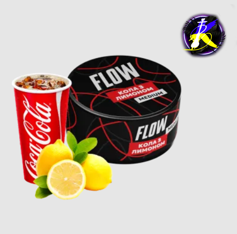 Табак Flow Кола с лимоном (100 г) 22741 - фото интернет-магазина Кальянер