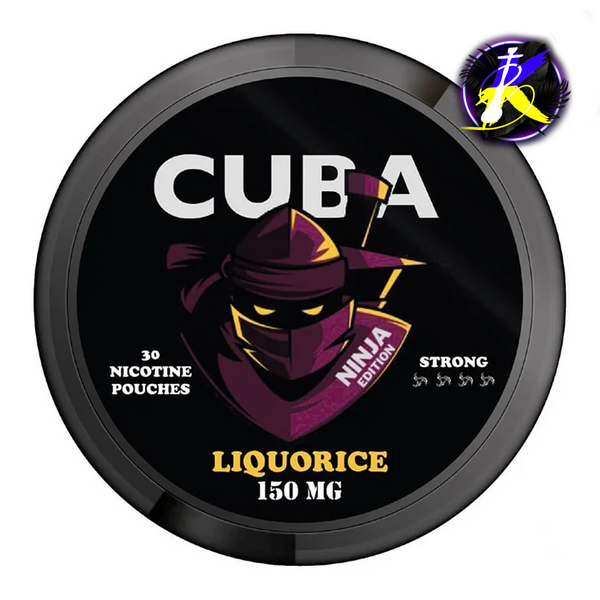 Снюс Cuba Ninja Liquorice 150 мг 346243 - фото интернет-магазина Кальянер