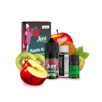 Набір для самозамісу Juni Mix Apple Kiwi (Яблуко Ківі, 50 мг, 30 мл)