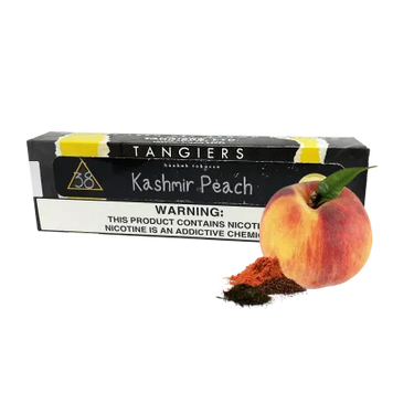 Табак Tangiers Noir Kashmir Peach (Кашмир Пич, 250 г) Чёрная упаковка   21701 - фото интернет-магазина Кальянер