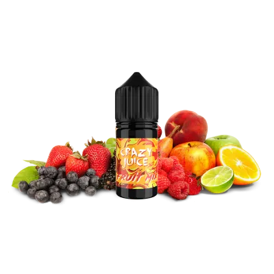 Рідина Crazy Juice Salt Fruit Mix (Фруктовий Мікс, 50 ​​мг, 30 мл) 20391 - фото інтернет-магазина Кальянер