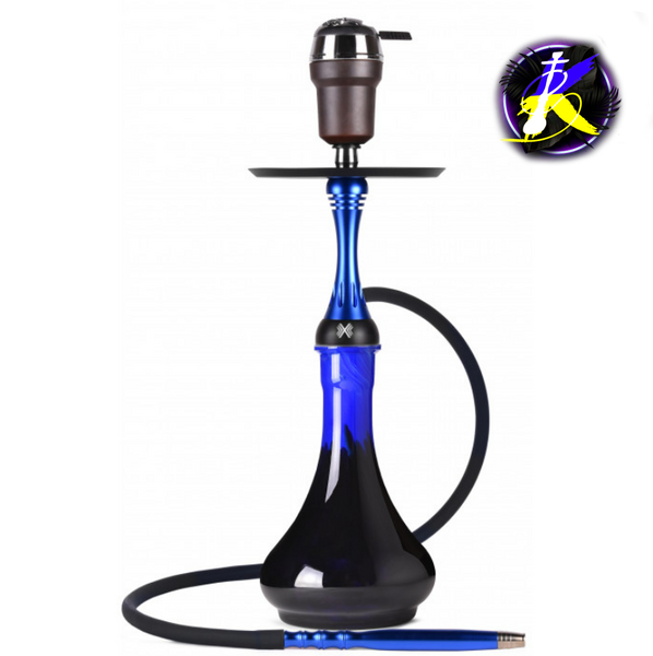 Кальян Alpha Hookah Model X Replica Комплект Drop V2 BLUE 2146703 - фото інтернет-магазина Кальянер