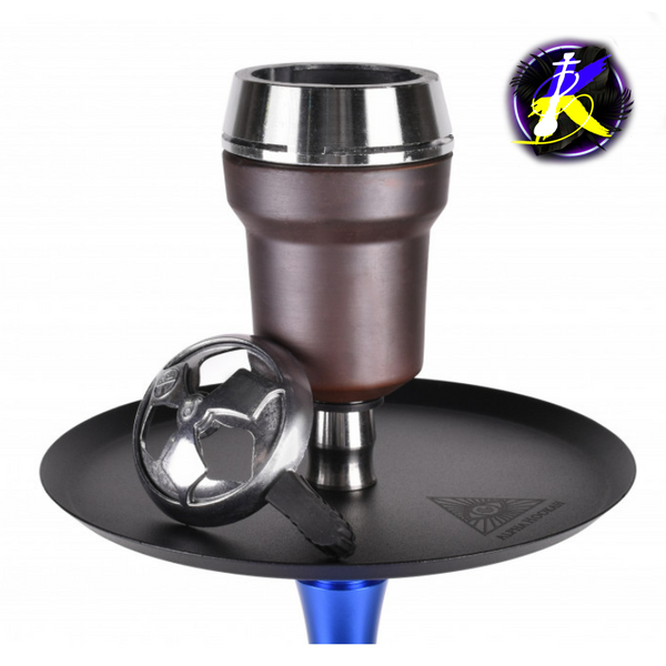 Кальян Alpha Hookah Model X Replica Комплект Drop V2 BLUE 2146703 - фото інтернет-магазина Кальянер