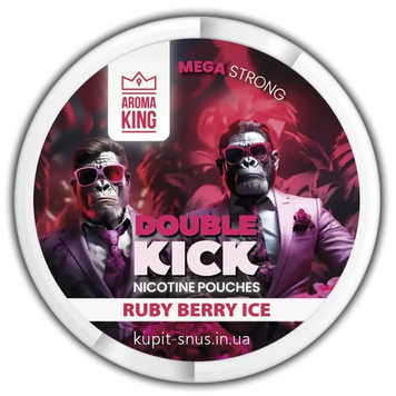 Снюс Aroma King NoNic Ruby Berry Ice 50 мг 43642 - фото інтернет-магазина Кальянер