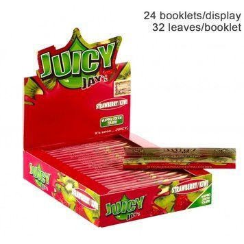 Бумага для самокруток King Size Juicy Jays Strawberry and Kiwi 86884 - фото интернет-магазина Кальянер