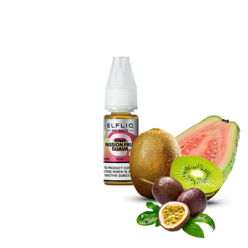 Рідина Elfliq Kiwi Passion Fruit Guava (Ківі Маракуя Гуава, 10 мл) 19781 - фото інтернет-магазина Кальянер