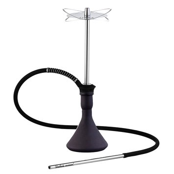 Кальян Tiaga Hookah Orbita Silver на колбі Candy Black Mate 65 см 3234 - фото интернет-магазина Кальянер