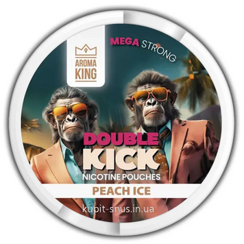 Снюс Aroma King NoNic Peach Ice 50 мг 36341 - фото інтернет-магазина Кальянер