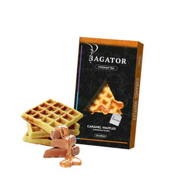 Кальянна чайна суміш Bagator Hookah Tea Caramel wafles (Карамель Вафлі, 50 г)   21185 - фото інтернет-магазина Кальянер