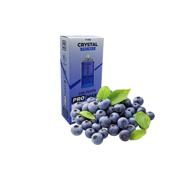 The Crystal Pro Max 10000 Blueberry (Чорниця) Одноразовий POD 19800 - фото інтернет-магазина Кальянер