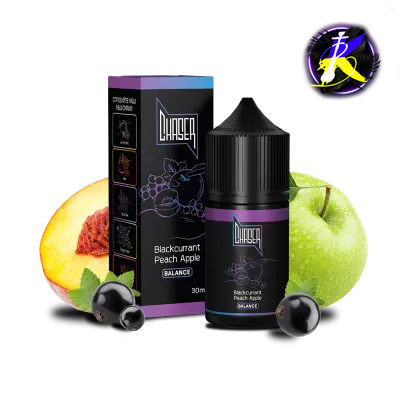 Рідина Chaser Black Blackcurrant Peach Apple Balance (Смородина Персик Яблуко, 60 мг, 30 мл) 243422 - фото інтернет-магазина Кальянер