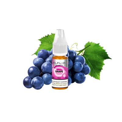 Рідина Elfliq Grape (Виноград, 50 мг, 10 мл) 21059 - фото інтернет-магазина Кальянер