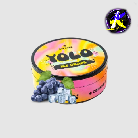 Табак Yolo Icy grape (Виноград Лед, 100 г)