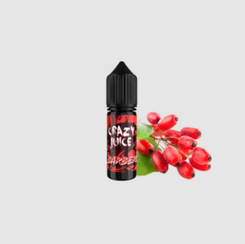 Рідина Crazy Juice Salt Barberry (Барбарис, 50 ​​мг, 15 мл)   20373 - фото інтернет-магазина Кальянер