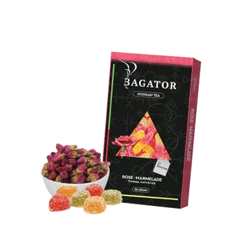 Кальянная чайная смесь Bagator Hookah Tea Rose Marmalade (Роза Мармелад, 50 г)   21186 - фото интернет-магазина Кальянер