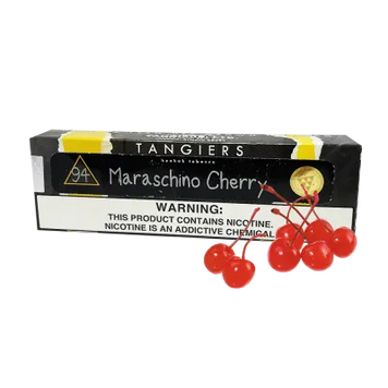 Тютюн Tangiers Noir Maraschino Cherry (Марашине чері, 250 г) Чорна упаковка   21704 - фото інтернет-магазина Кальянер