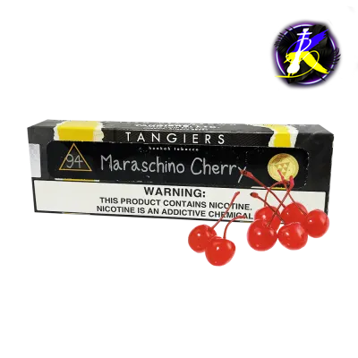 Табак Tangiers Noir Maraschino Cherry (Марашино черри, 250 г) Чёрная упаковка   21704 - фото интернет-магазина Кальянер