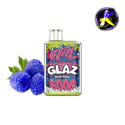 VAAL Glaz 5000 Blue Razz (Блю Разз) Одноразовий POD 9023 - фото интернет-магазина Кальянер
