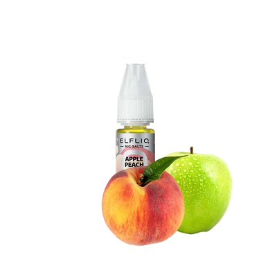 Рідина Elfliq Apple Peach (Яблуко Персик, 10 мл) 19787 - фото інтернет-магазина Кальянер