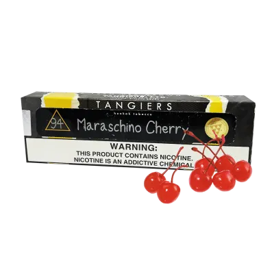Табак Tangiers Noir Maraschino Cherry (Марашино черри, 250 г) Чёрная упаковка   21704 - фото интернет-магазина Кальянер