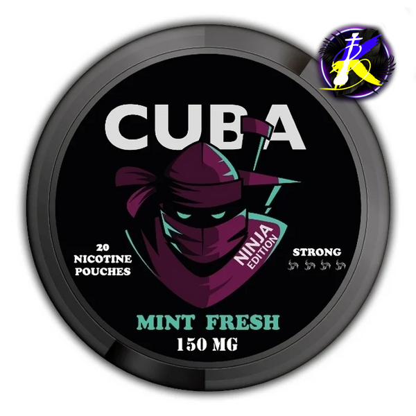 Cuba Ninja Mint Fresh 150 мг 435433 - фото інтернет-магазина Кальянер