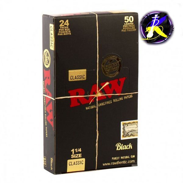 Бумага для самокруток RAW Black 568313 - фото интернет-магазина Кальянер